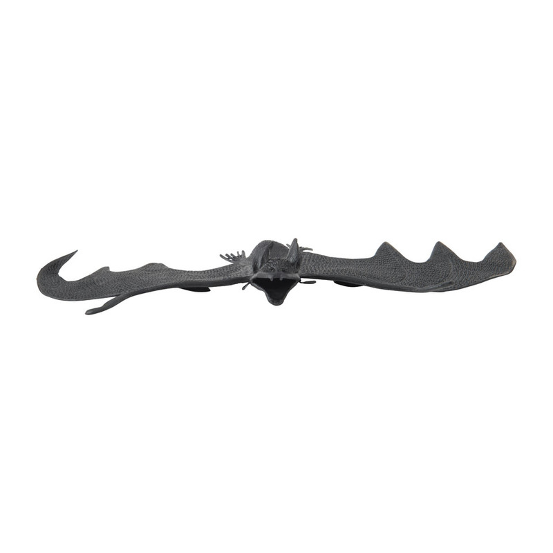 Vleermuis - zwart - 30 cm