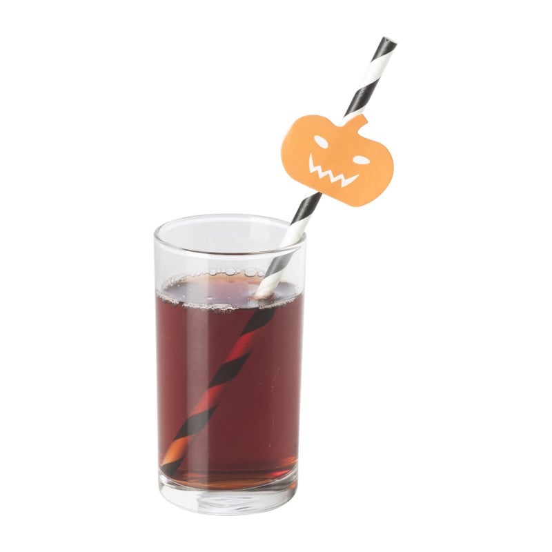 Rietjes halloween - papier - set van 12