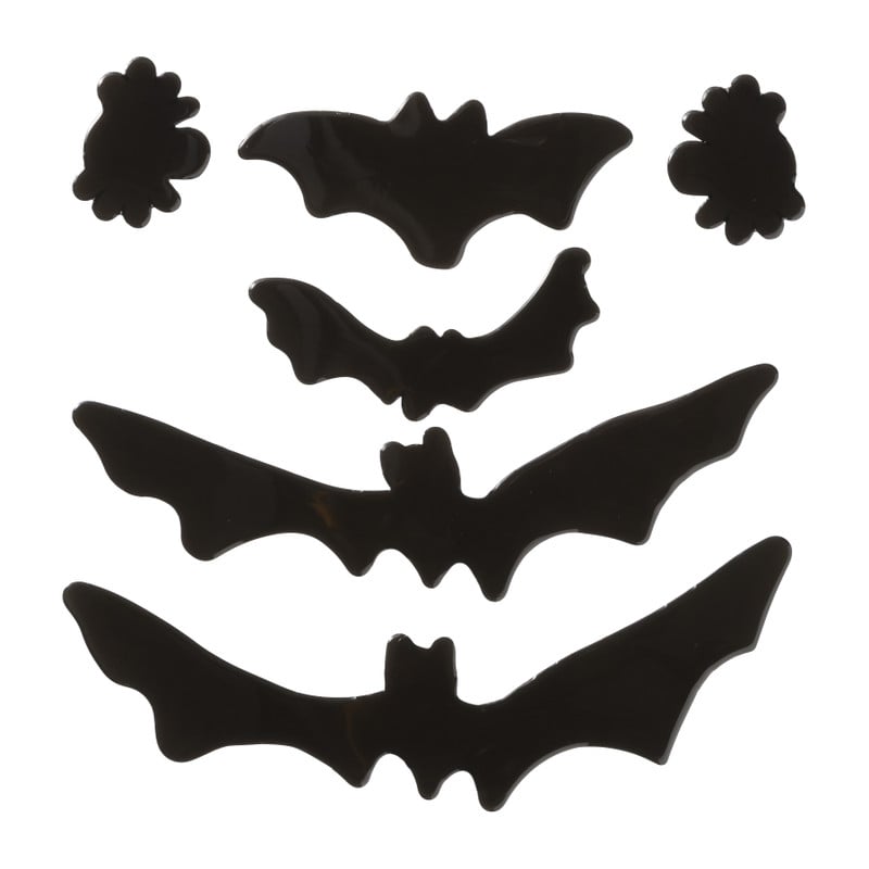 Raamsticker - Halloween - diverse varianten - 19x18 cm 