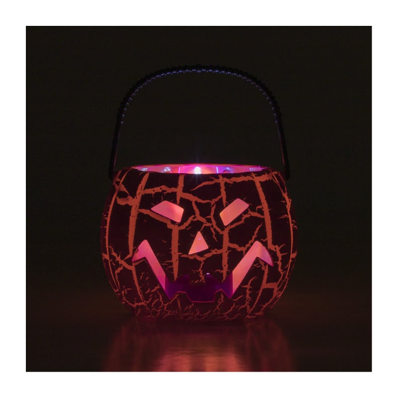 Lantaarn pompoen halloween - diverse varianten - ø11x8.4 cn