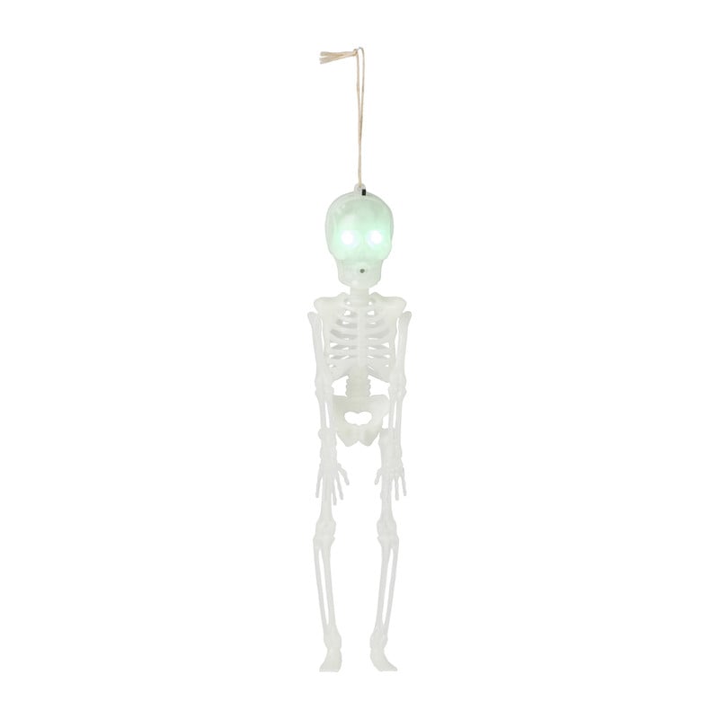 Skelet halloween - led/geluid - 25x5.5x4.5 cm