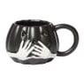 Halloween pompoen mok - zwart/wit - 330 ml