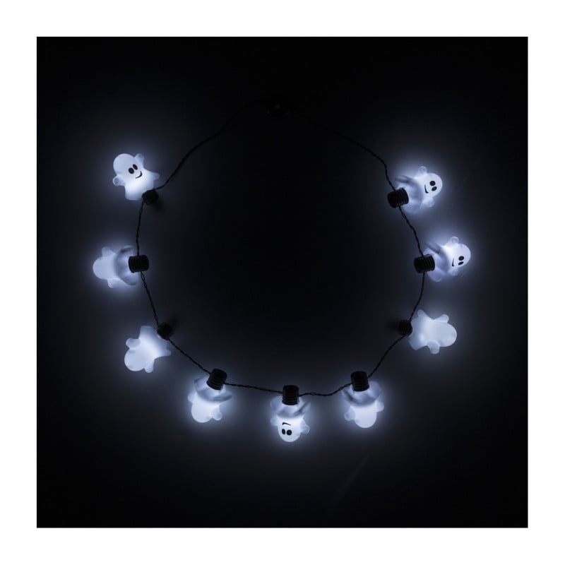 Ketting met lichtjes - spookjes - ø44 cm