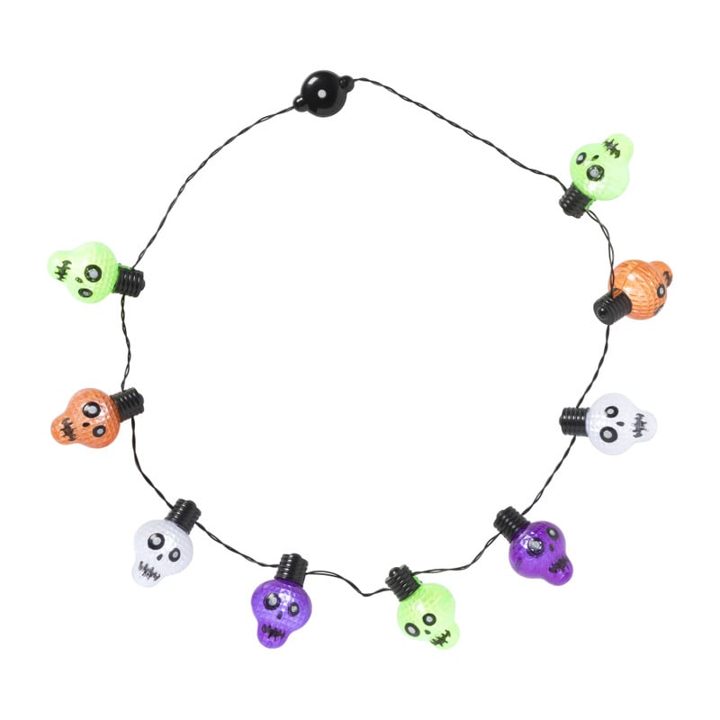 Ketting met lichtjes - skelet - ø44 cm