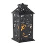 Lantaarn halloween - zwart - 30.5x14x14 cm
