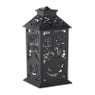 Lantaarn halloween - zwart - 30.5x14x14 cm