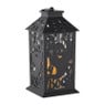 Lantaarn spook - zwart - 30.5x14x14 cm