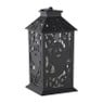 Lantaarn spook - zwart - 30.5x14x14 cm
