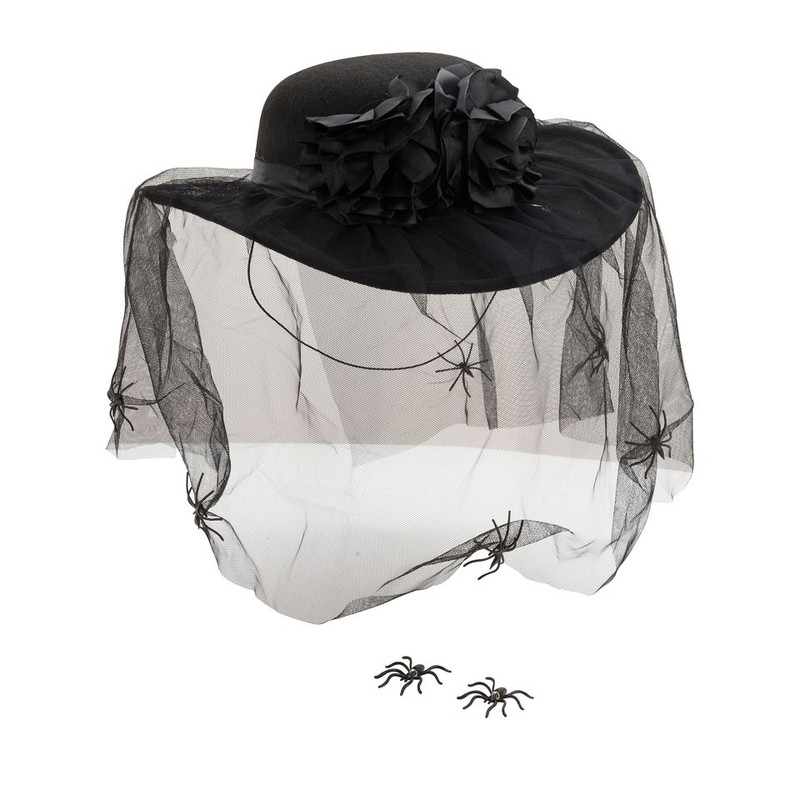 Hoed + oorbellen - Halloween