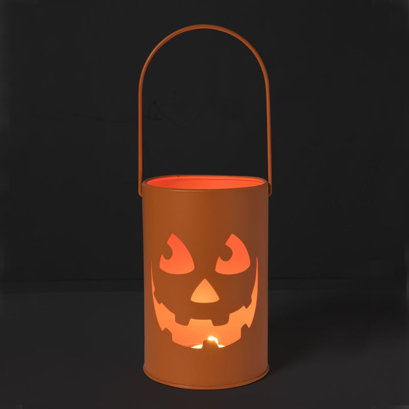Halloween kaarsenhouder - diverse varianten - ø11x17 cm