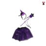 Halloween heks/duivel - kids - one size