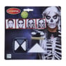 Skeletkostuum met schmink - maat 128