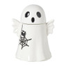 Spookje snoeppot - wit - 18.7x14x12 cm