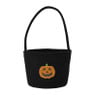Halloween mandje - zwart/lila - ø20x15 cm 