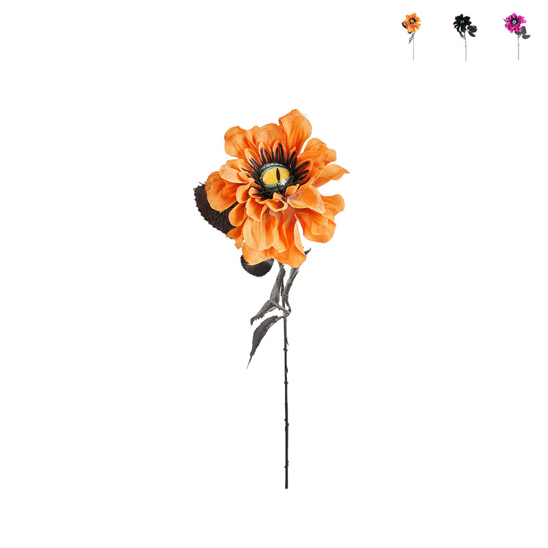Halloween bloem - diverse kleuren - 40 cm 