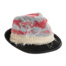 Hoed halloween - zwart/wit - 1 maat