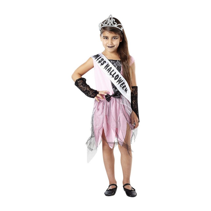 Miss Halloween jurk 6-8 jaar