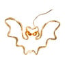 Verlichting vleermuis - zwart & oranje - 30x20 cm