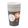 Beker Halloween - zwart -  8 stuks