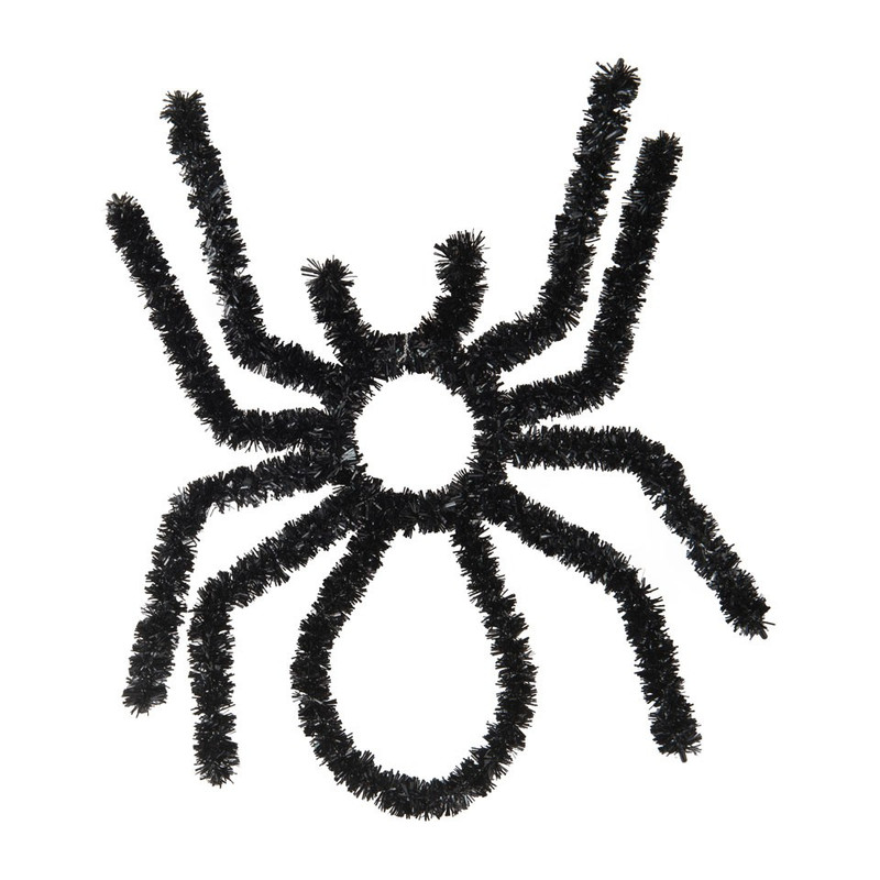 Tinsel spin - zwart
