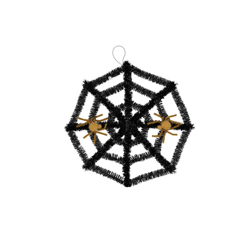 Tinsel spinnenweb - 40x40 cm