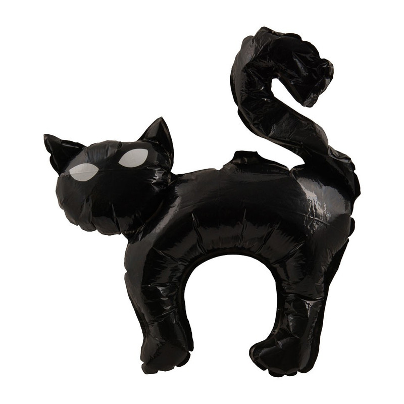 Folieballon zwarte kat - 50 cm