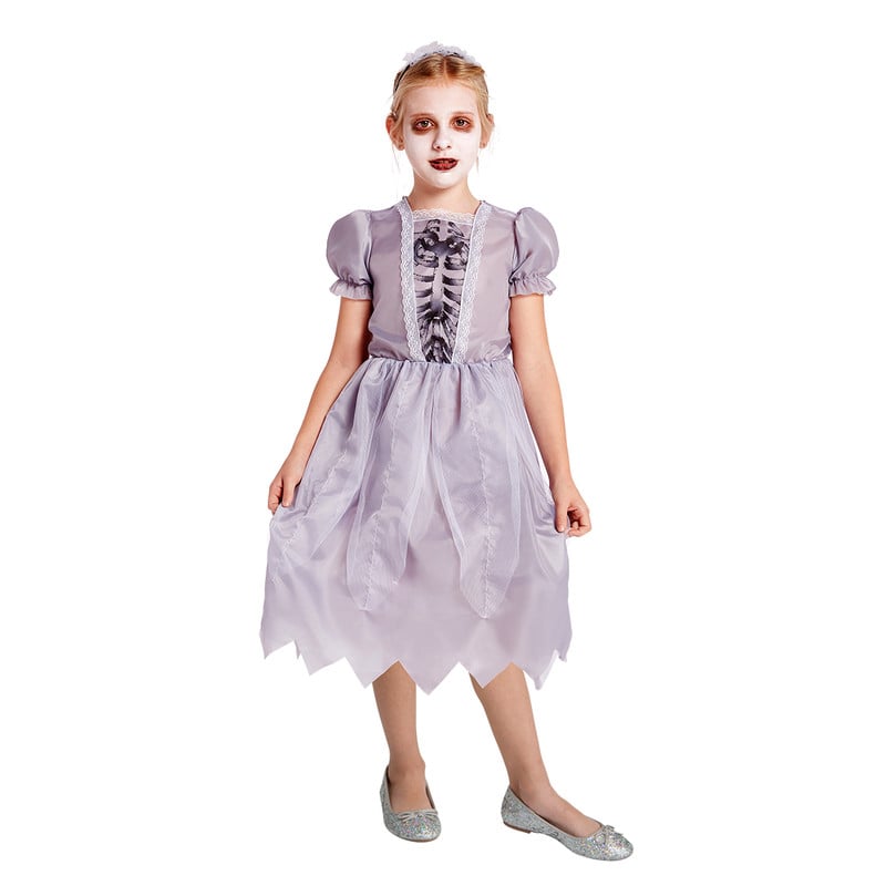 Halloween bruid kinderkostuum - maat 110
