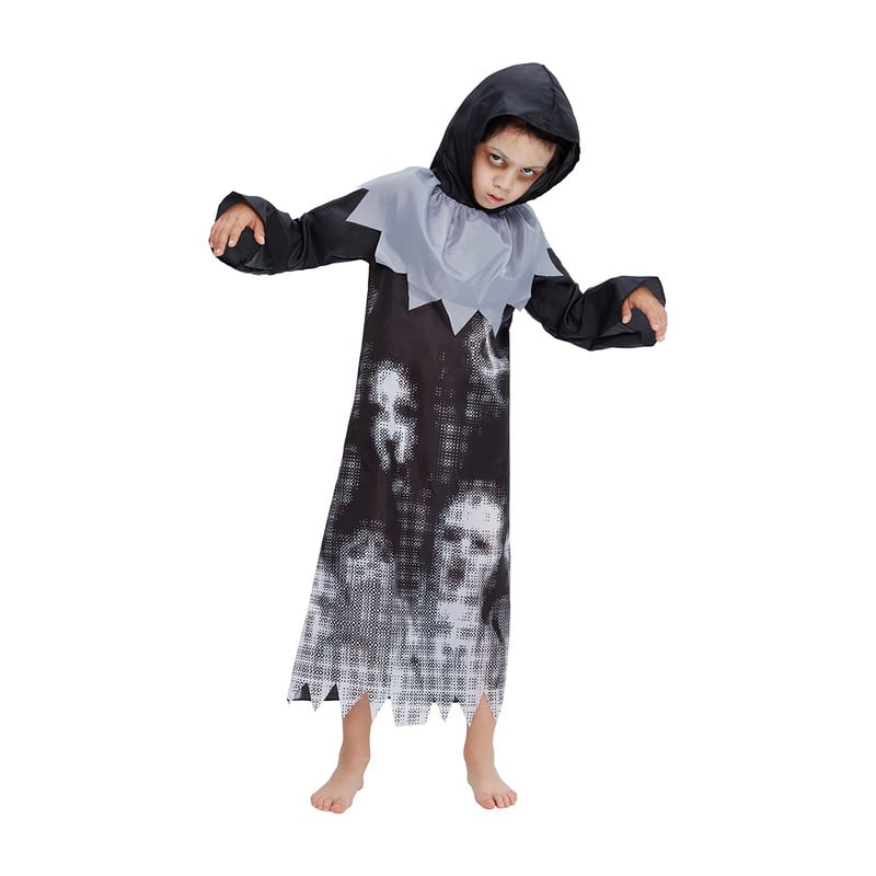Halloween zombie kinderkostuum - maat 128