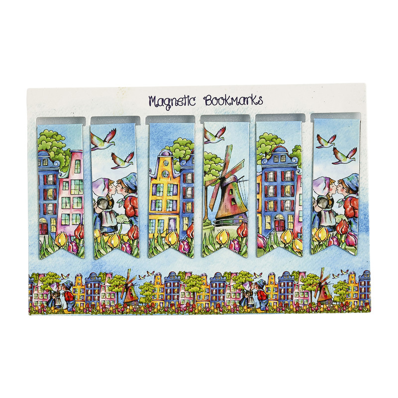 Boekenleggers Holland - set van 6
