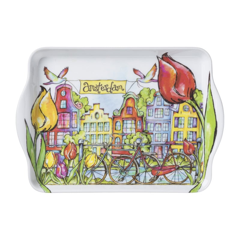 Dienblad Amsterdam - 25x18x2 cm