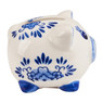 Spaarpot mini varken - delfstblauw