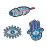 Patches - indiaan - set van 3