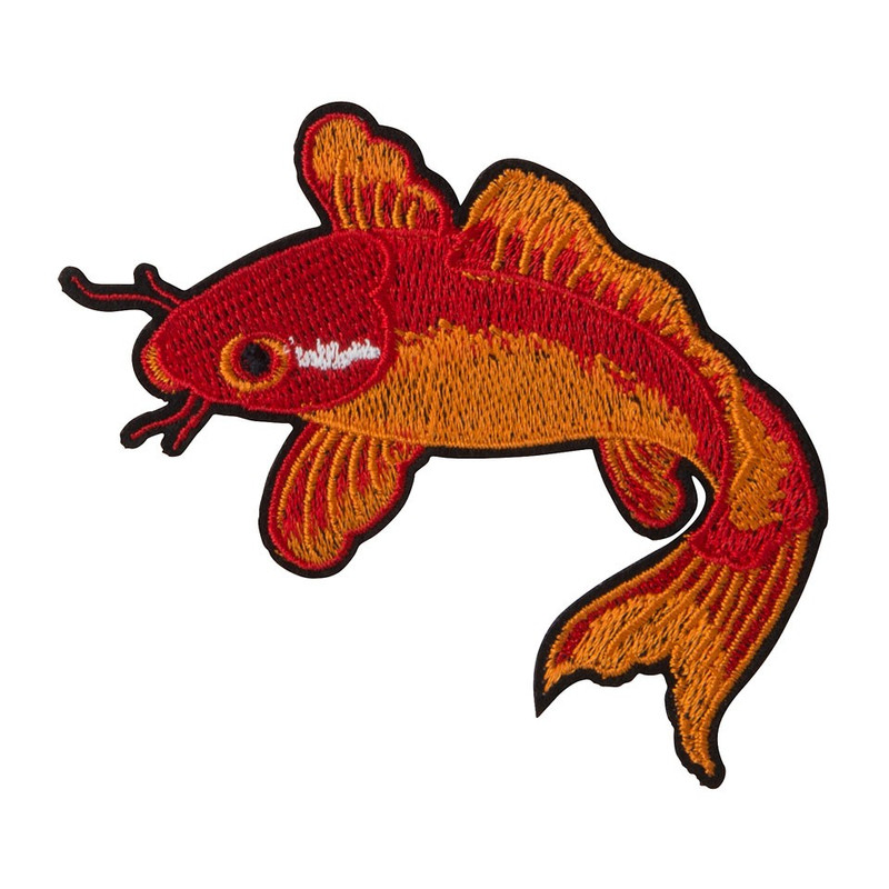 Patch - vis - 9x8 cm