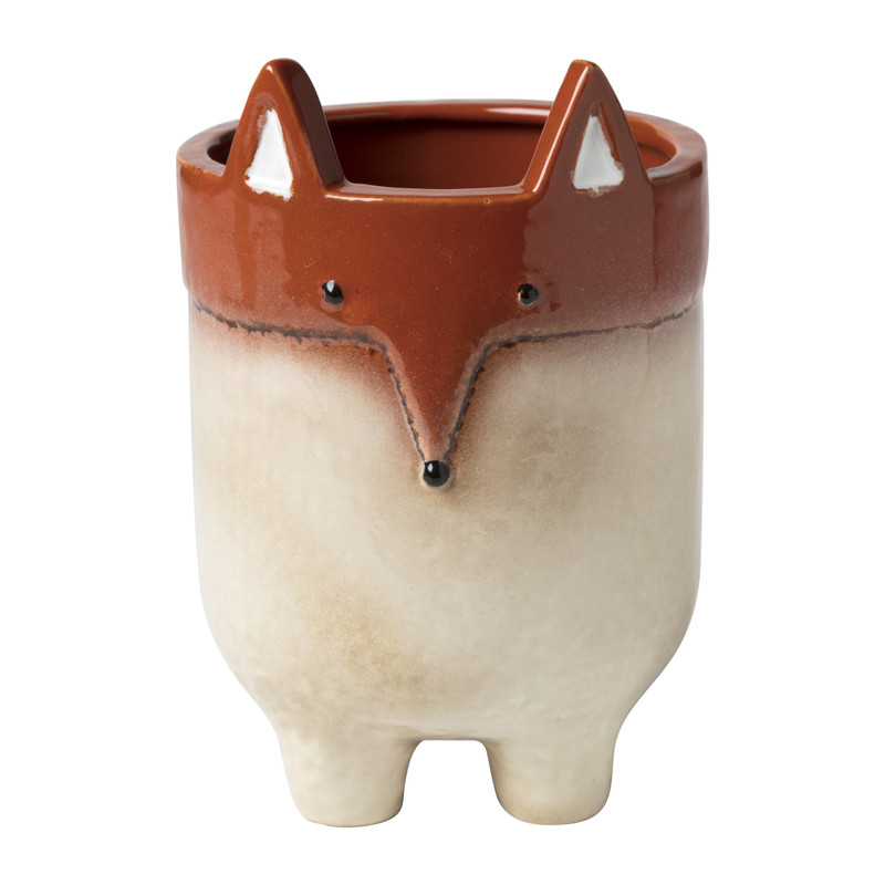 Pot vosje - oranje - 17 cm