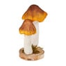Paddenstoel lichtbruin - 12x9x16 cm