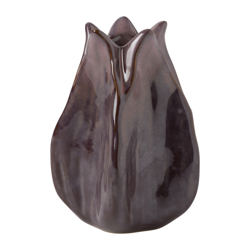Vaasje Tulp - keramiek - ø7.3x10 cm