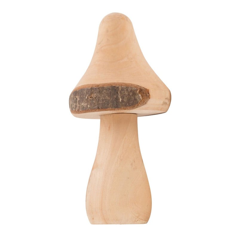 Paddenstoel hout - 15x8 cm