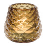 Waxinelichthouder dennenappel - ø7x6.5 cm - diverse varianten