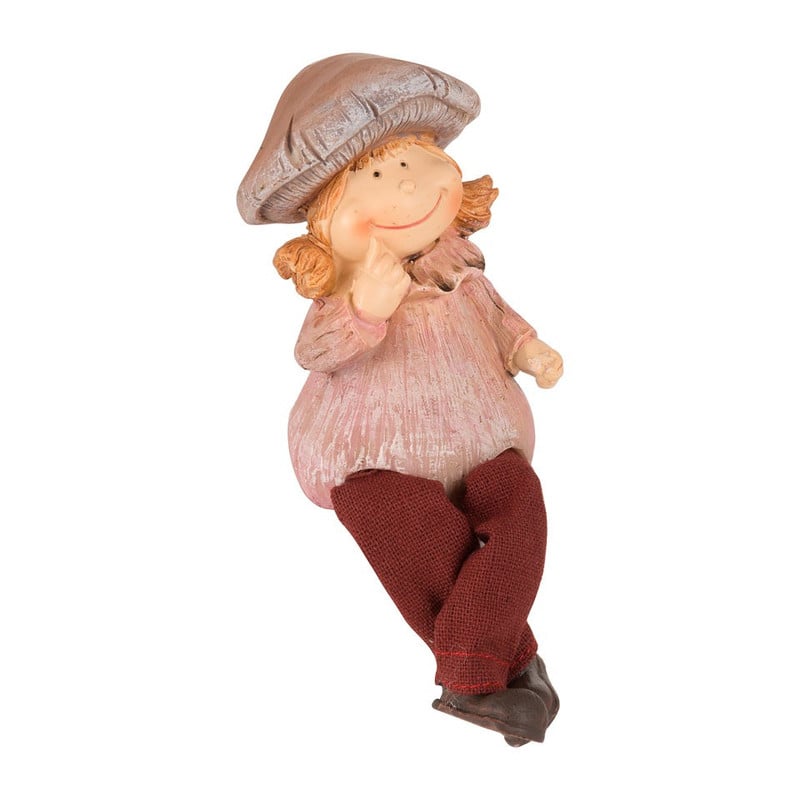 Herfstfiguur paddestoel meisje