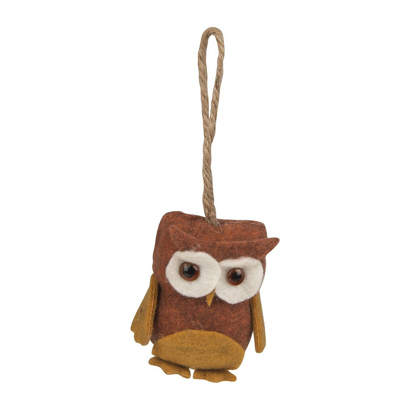 Hanger uil dik - bruin 