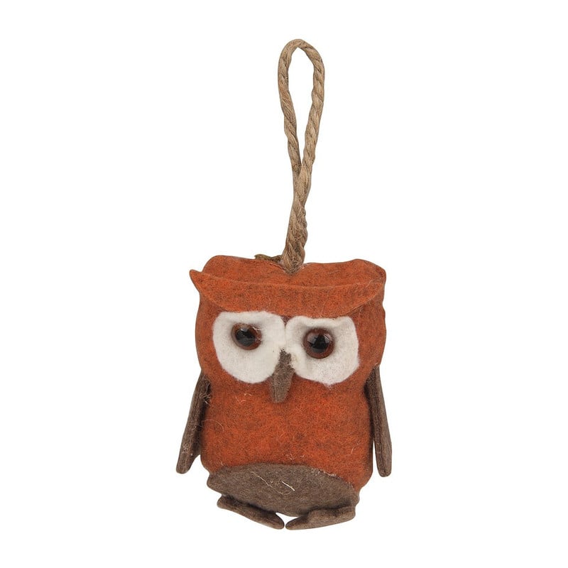 Hanger uil dik - oranje 