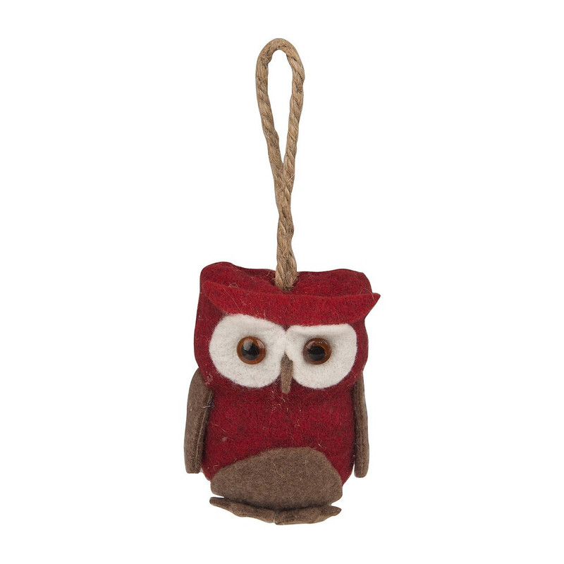 Hanger uil dik - rood 