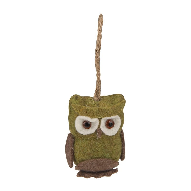 Hanger uil dik - groen 