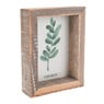 Antiek houten lijst leaf - 13x18 cm