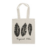 Linnen tas leaf