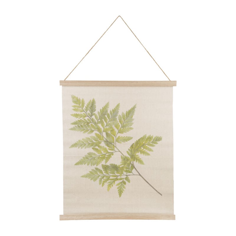 Hanger leaf - 54x44 cm - donkergroen