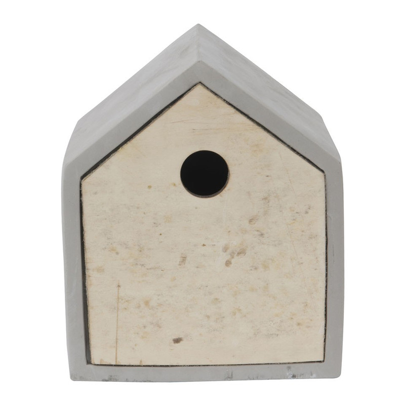 Vogelhuis cement - 15x12.5x17.5 cm