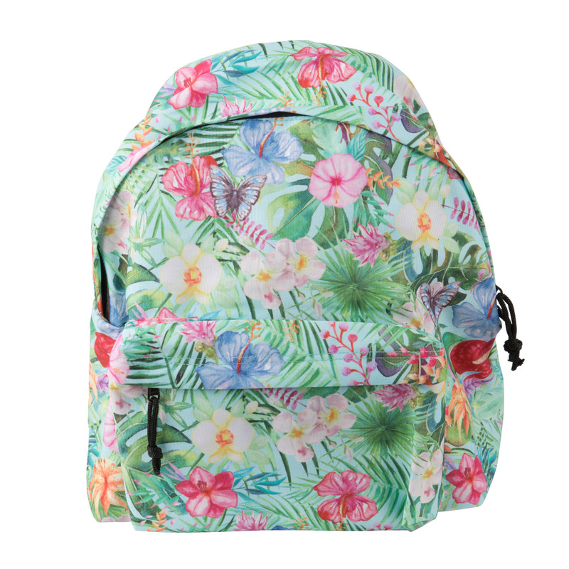 Rugzak tropical garden - 40x29x15,5 cm