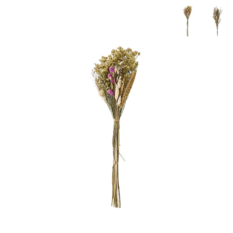 Droogbloem boeket - diverse varianten - 60 cm 
