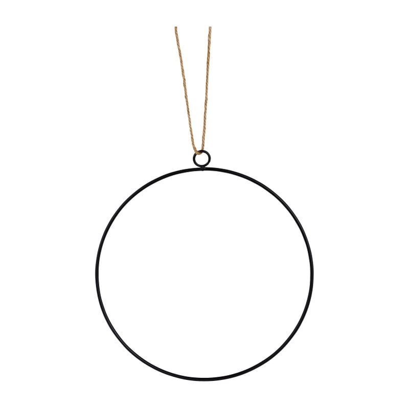 Deco ring metaal - ø25 cm